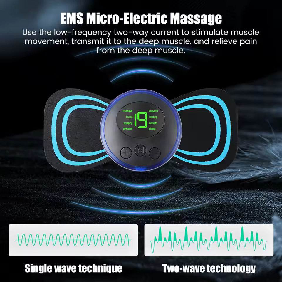 Mini masseur de cou portable EMS